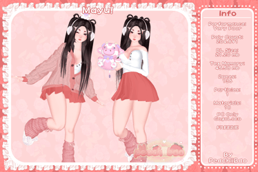 Mayu FREEBIE (3.0 VRChat Avatar) SFW / PC Only