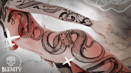 Hiss Tattoo Texture Zinpiafit