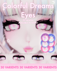 colored dreams eyes ♡.* (also in nitro)