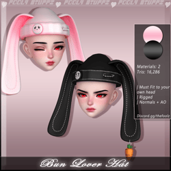 Bun Lover Hat ♡ [Commercial Use]