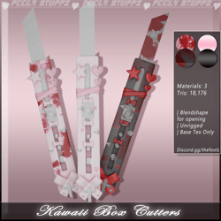 Kawaii Box Cutters ♡ [Commercial Use]