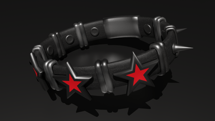 V's Spiked Star Bracelet (FREE)