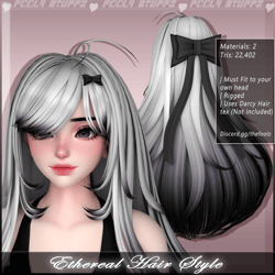 Ethereal Hair Style ♡ [Commercial Use]