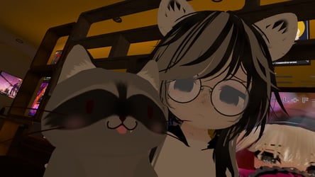 Raccoona VR Chat Avatar (NEED TO BUY PLUSHY FROM LINK BELOW)