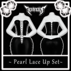 Pearl Lace Up Set