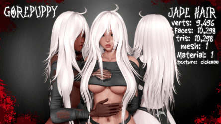 Jade Hair (Commercial License)