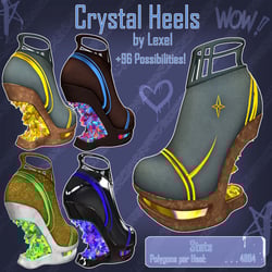 Crystal Heels | Personal & Commercial License