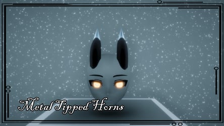 Metal Tipped Horns