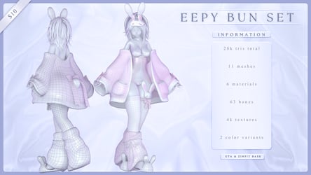 Eepy Bun Set