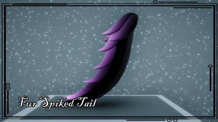 Fur Spiked Tail