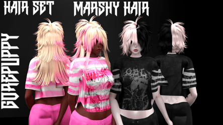 Marshy Hair Set