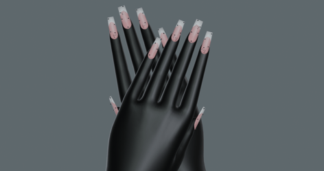 Butterfly nails