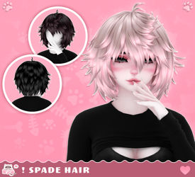 Spade Hair・Commercial License