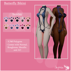 ♡ Butterfly Bikini ♡ Server FREE