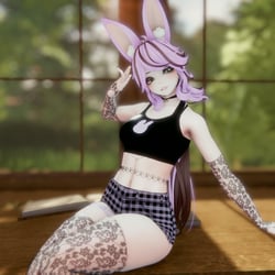 LavenderBunny (Face Tracking + SPS)