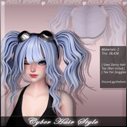 Cyber Hair ♡ [Commercial Use]