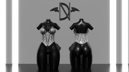Princess Corset For Panda/Zinpia's Base by Noodle