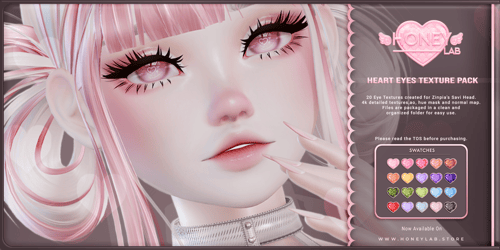 Heart Eyes Texture Pack (Savi Head)