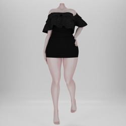 Ruffle Dress