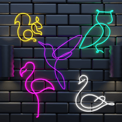 Animal Neon Sign