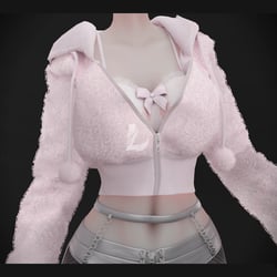 FLUFFLY JACKET (Personal and Commercial)