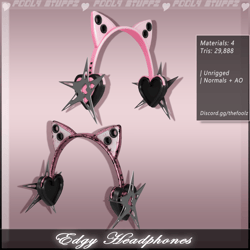 Edgy Headphones ♡ [Commercial Use]
