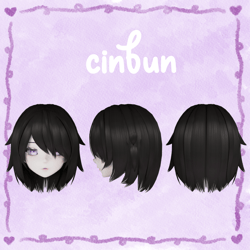 Feathered hair