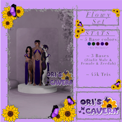 🌻Flowy Set By Oris Cavern🌻