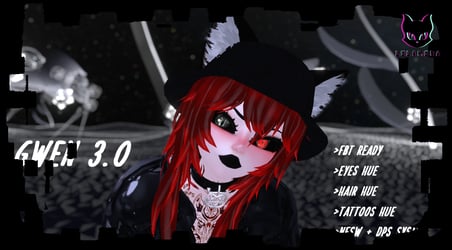 Gwen 3.0 VRChat Avatar + Quest - DPS