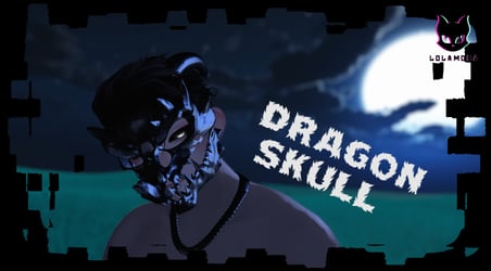 Dragon Skull VRChat asset