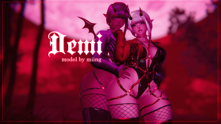 Demi by Miing 💗 Free Optimized VRChat Avatar