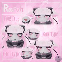 Raruh Free Face Decal! (3 New!)