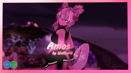 🐾Amos🐾Femboy VRChat Avatar   v1.0   [PC/QUEST]  [SPS] 