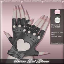 Biker Gal Gloves ♡ [Commercial Use]