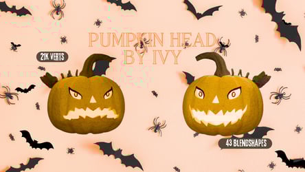 Ivy's Pumpkin Head