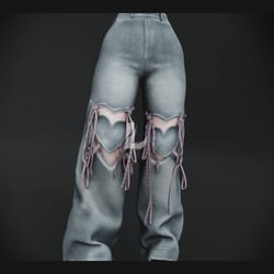 CUTE BAGGY JEANS (Personal and Commercial)