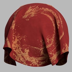 Fabric Chinese Dragon 2