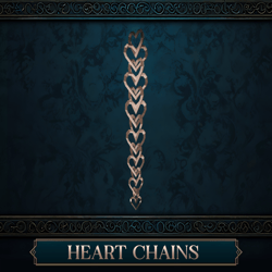 Heart Chain Ribbons - Free