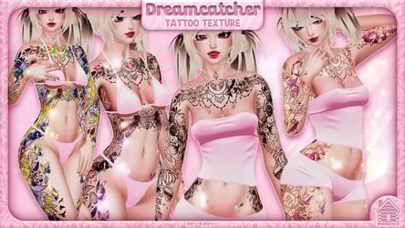 DREAMCATCHER | tattoo texture