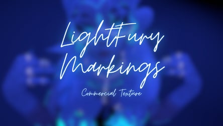 LightFury Markings (Head + Body) Commercial License
