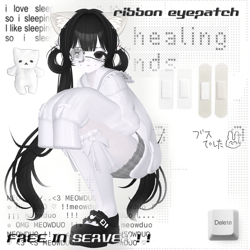 ꔫ ꒰ ribbon eyepatch ꒱ ꔫ