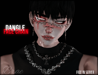 Dangle Face Chain [FREE IN SERVER]