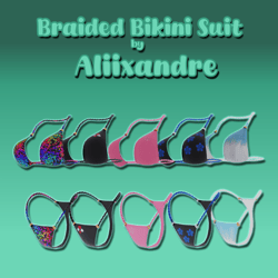 Braided Swim Suit (Commercial Use) (VRBase)