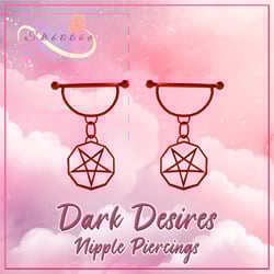 DARK DESIRES (NIPPLE PIERCINGS)