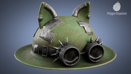 Steampunk Bowl Hat