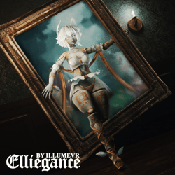 " ELLIEGANCE " --- 3.0 VR Model + VRCFT/GOGO/VRCFURY