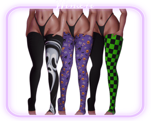 ♡ Spook Sockies ♡ +Extra Textures