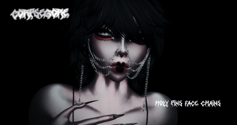 Holy Pins Face Chains