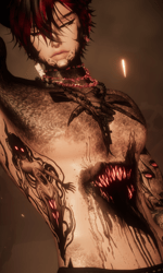 Insanity Tattoo texture (Male)