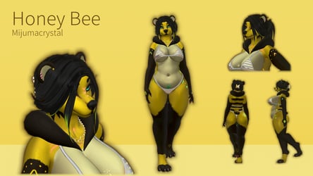Honey Bee (foxipaws texture)